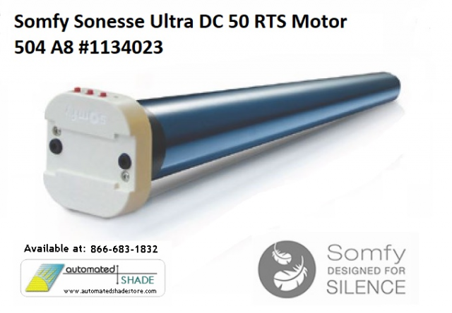 New Somfy Ultra 50 Shade Motors - InSync Solar