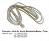 96" Extension Cable for Somfy 12V Battery Tube #9018624