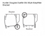 Hunter Douglas Old Style EasyRise Headrail Bracket