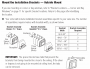 Hunter Douglas Luminette Outside Mount Install Brackets