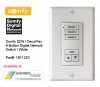 Somfy 6-Button SDN / DecoFlex Switch - White #1811252