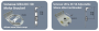Somfy ZMC Ultra 50 DC Motor Brackets RS911 / RS921